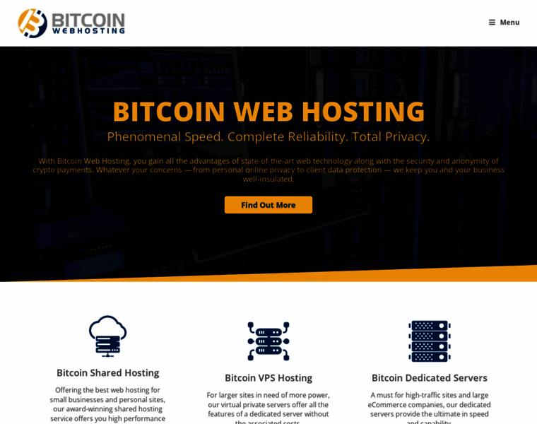 Bitcoinwebhosting.net thumbnail