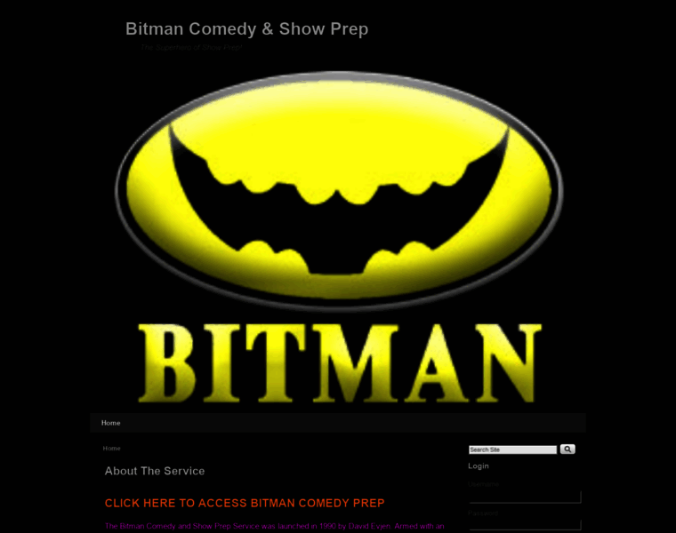 Bitmancomedy.com thumbnail