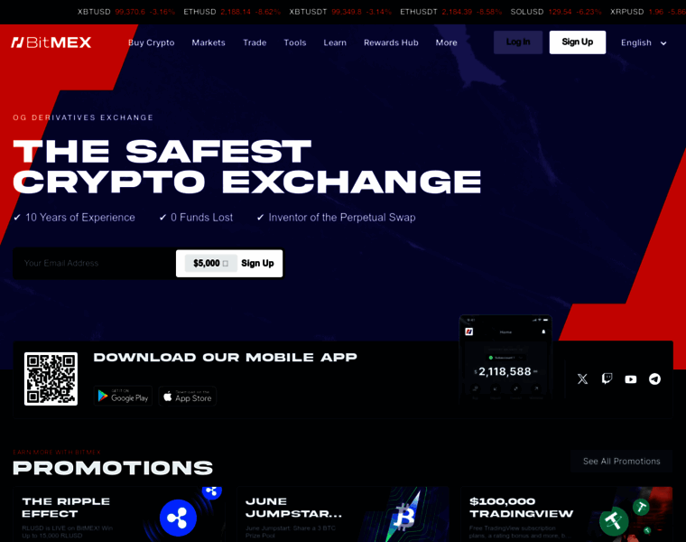 Bitmex.com thumbnail Bitmex.com thumbnail