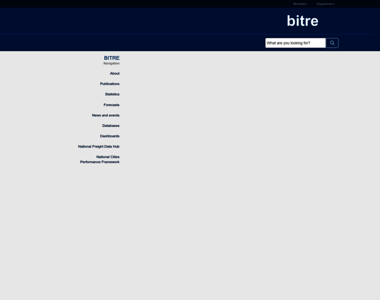 Bitre.gov.au thumbnail