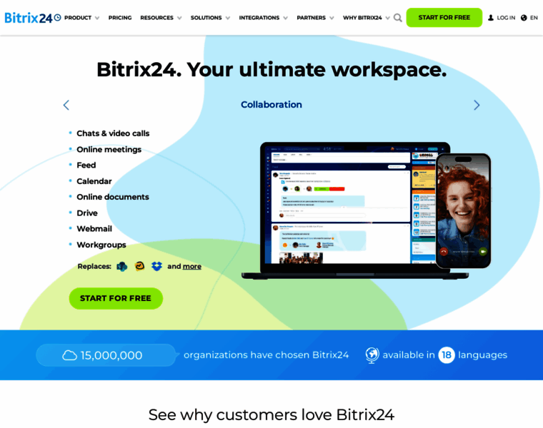 Bitrix24.com thumbnail