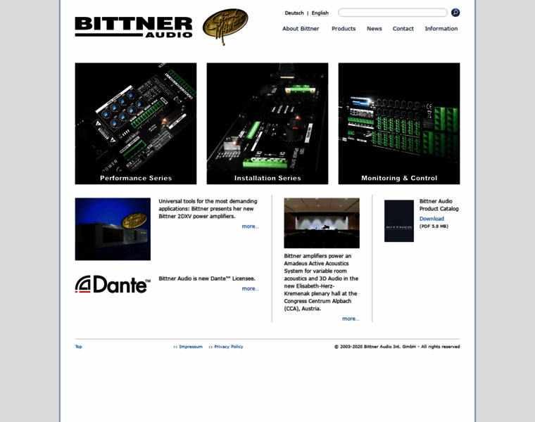 Bittner-audio.com thumbnail