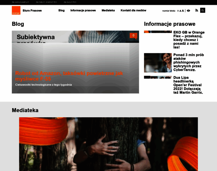 Biuroprasowe.orange.pl thumbnail