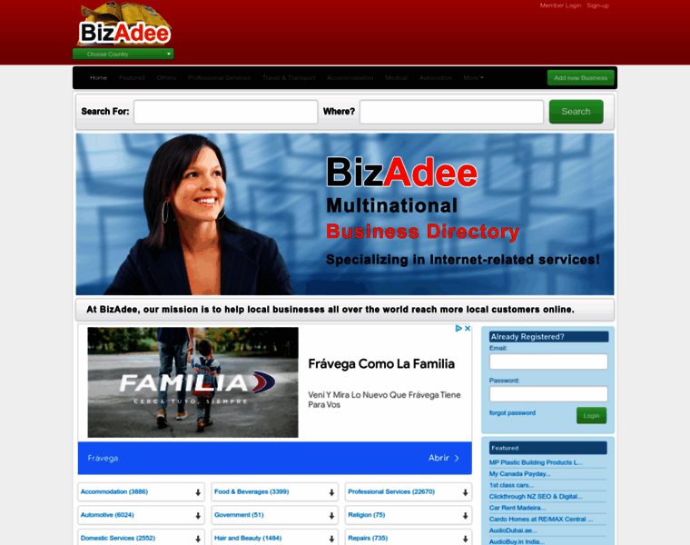 Bizadee.com thumbnail