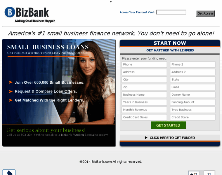 Bizbankloans.com thumbnail