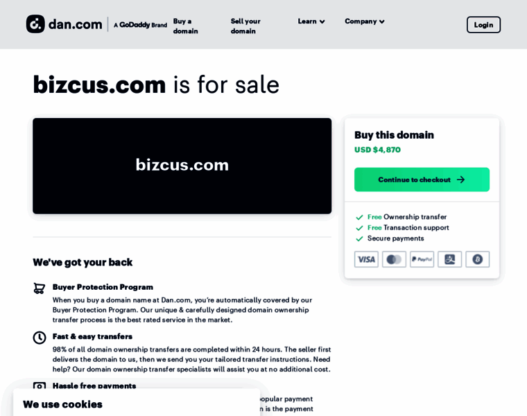 Bizcus.com thumbnail