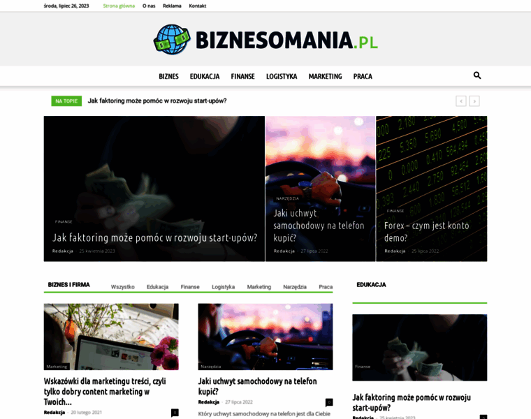 Biznesomania.pl thumbnail
