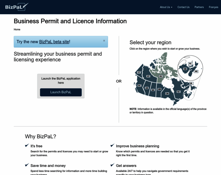 Bizpal-perle.ca thumbnail