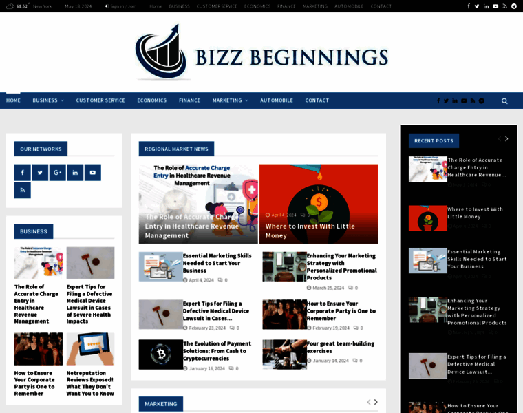 Bizzbeginnings.com thumbnail