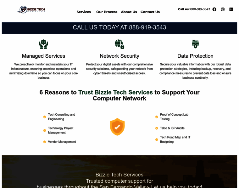 Bizzietechservices.com thumbnail