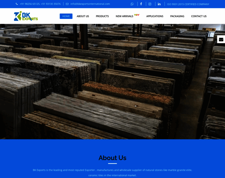 Bkexportsinternational.com thumbnail