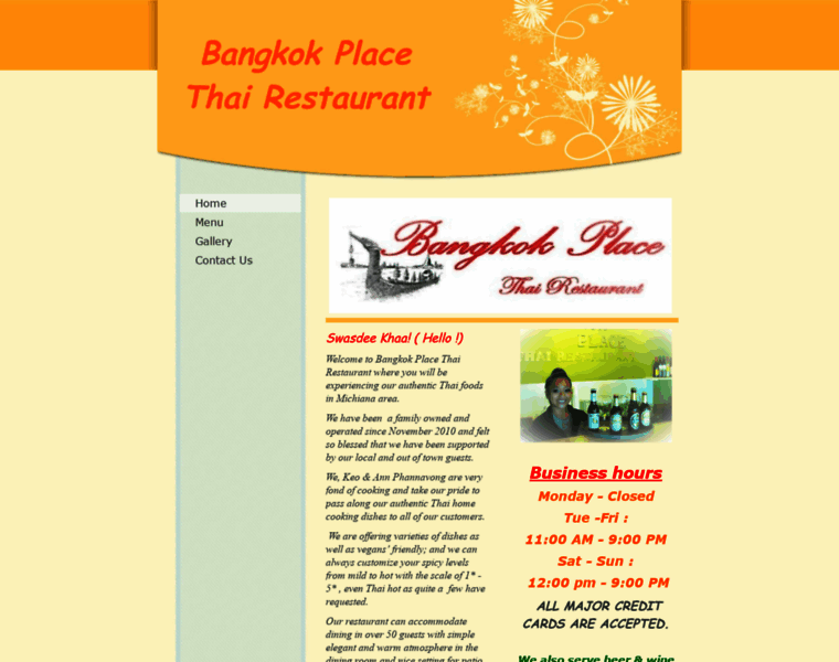 Bkkplacerestaurant.com thumbnail
