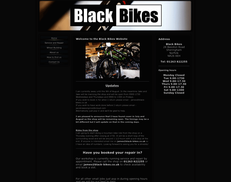Black-bikes.co.uk thumbnail