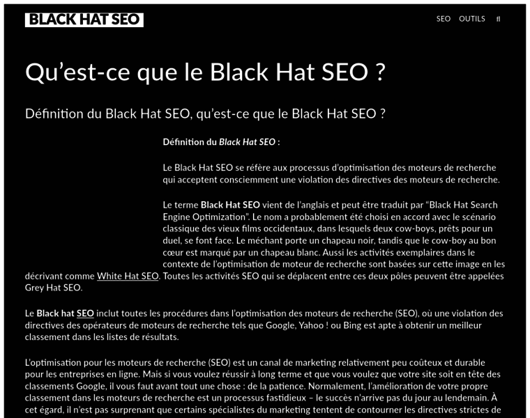 Black-hat-seo.fr thumbnail
