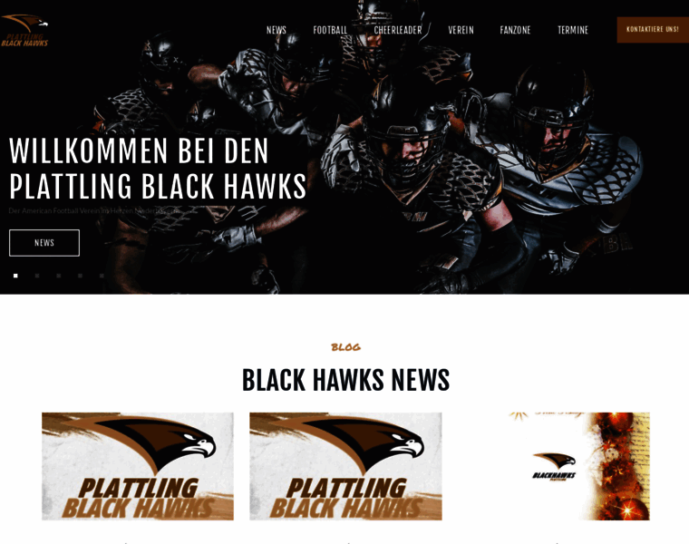 Black-hawks-football.de thumbnail