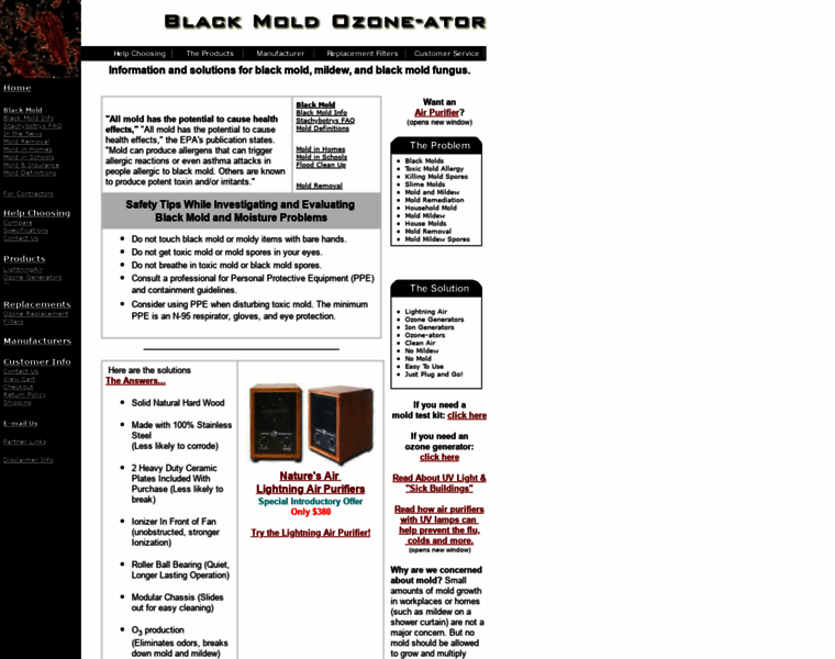 Black-mold.com thumbnail