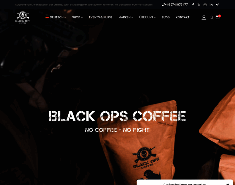 Black-ops-coffee.com thumbnail