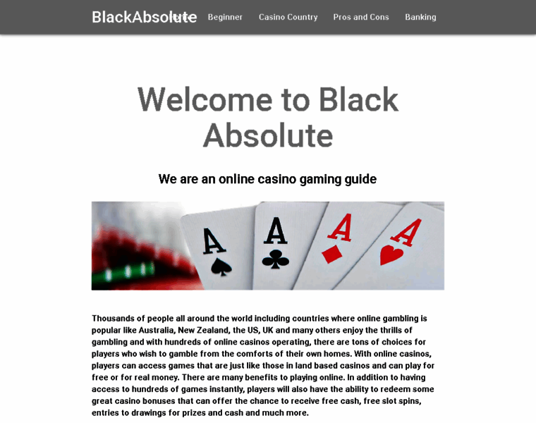 Blackabsolute.com thumbnail
