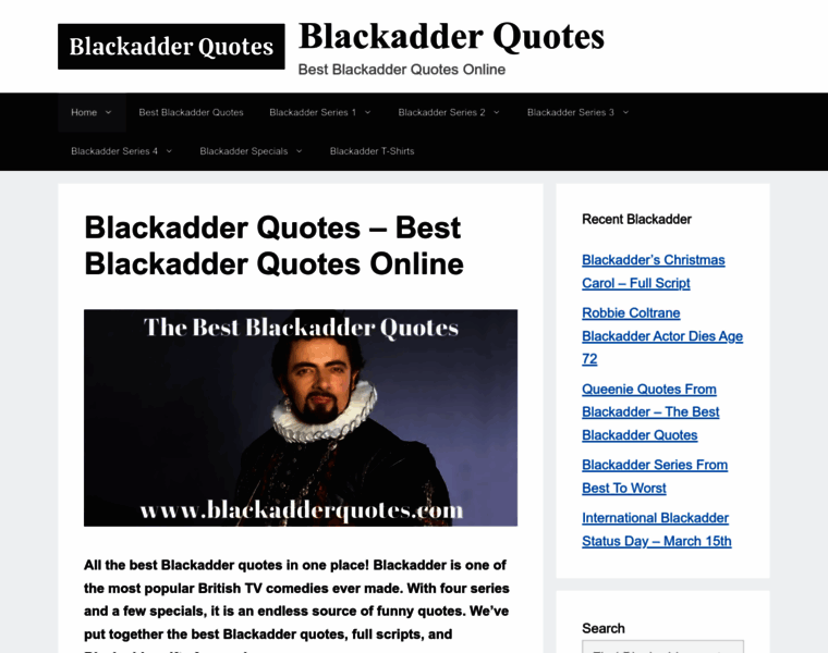 Blackadderquotes.com thumbnail