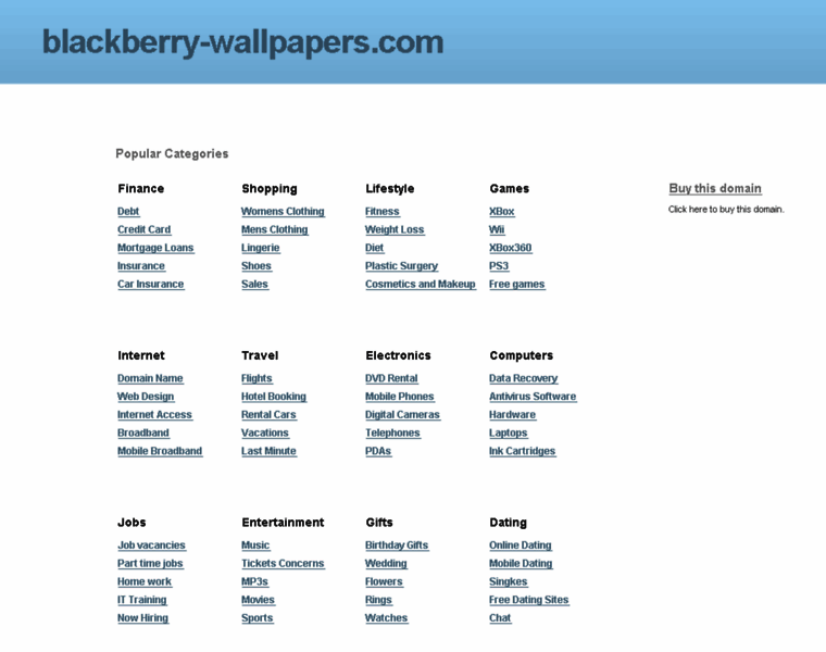 Blackberry-wallpapers.com thumbnail