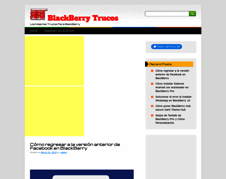 Blackberrytrucos.com thumbnail