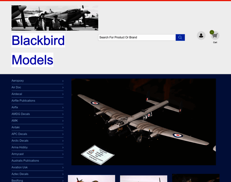Blackbirdmodels.co.uk thumbnail