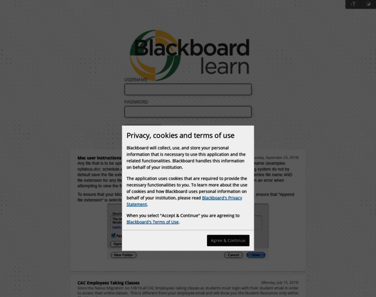 Blackboard.centralaz.edu thumbnail
