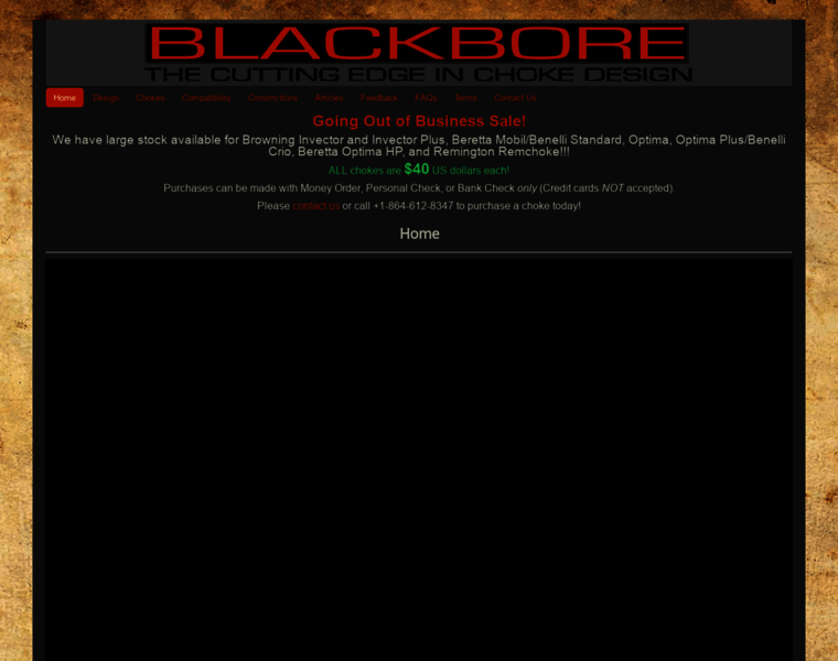 Blackborechokes.com thumbnail