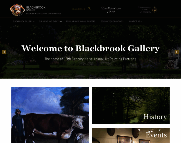 Blackbrookgallery.co.uk thumbnail