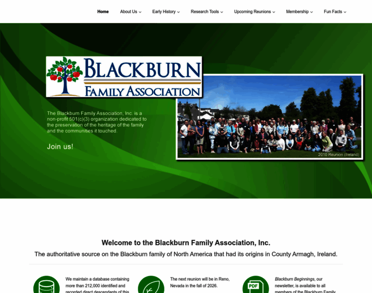 Blackburn-tree.org thumbnail