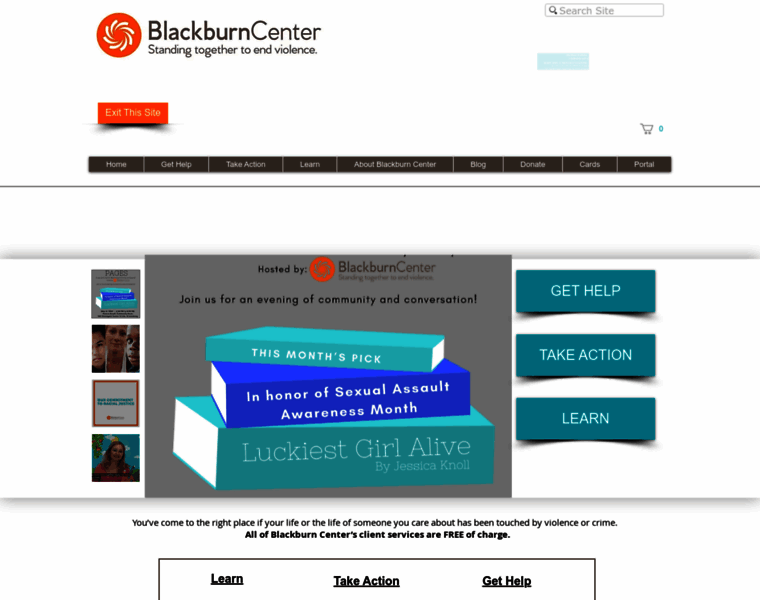 Blackburncenter.org thumbnail