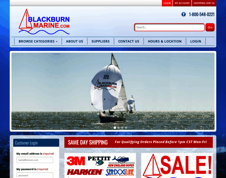 Blackburnmarine.com thumbnail