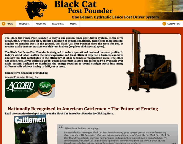 Blackcatpounder.com thumbnail