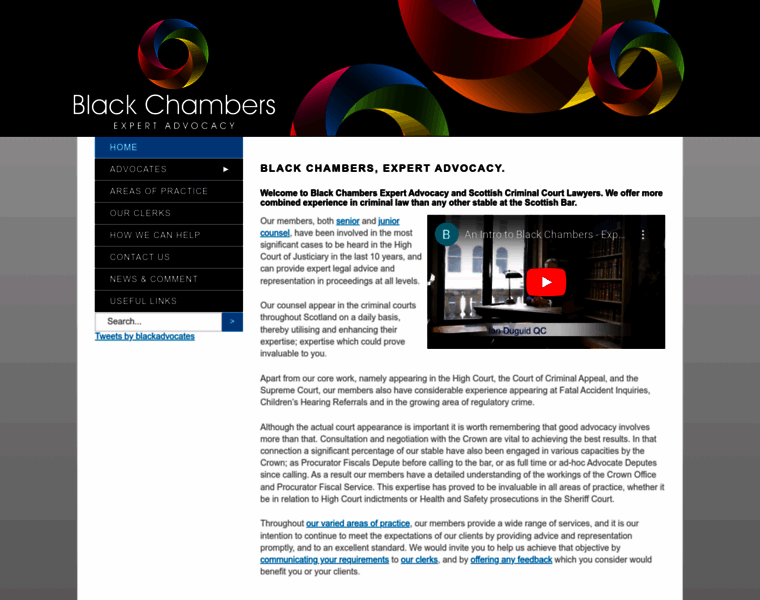 Blackchambers.co.uk thumbnail