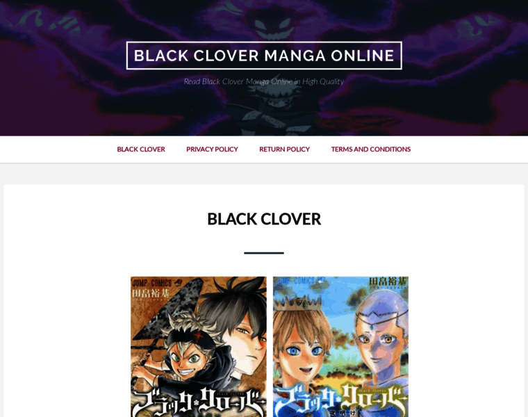Blackclover-manga.com thumbnail