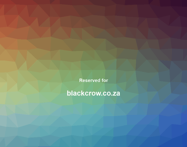 Blackcrow.co.za thumbnail