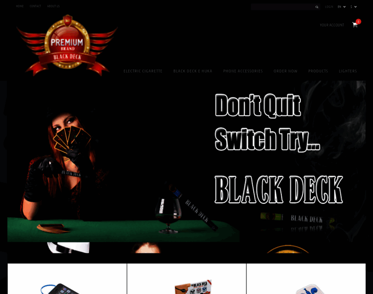 Blackdeckecig.com thumbnail
