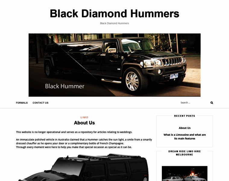 Blackdiamondhummers.net.au thumbnail