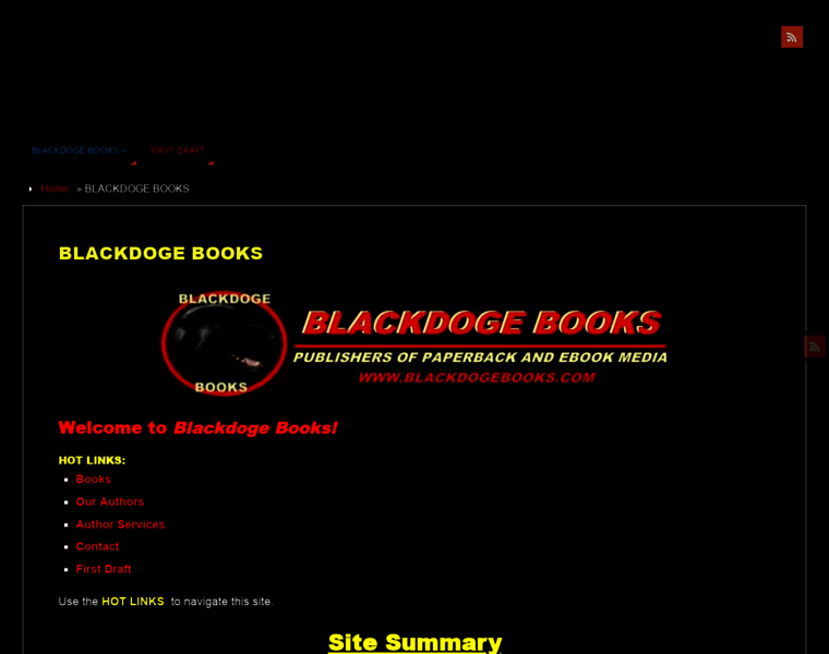 Blackdogebooks.com thumbnail