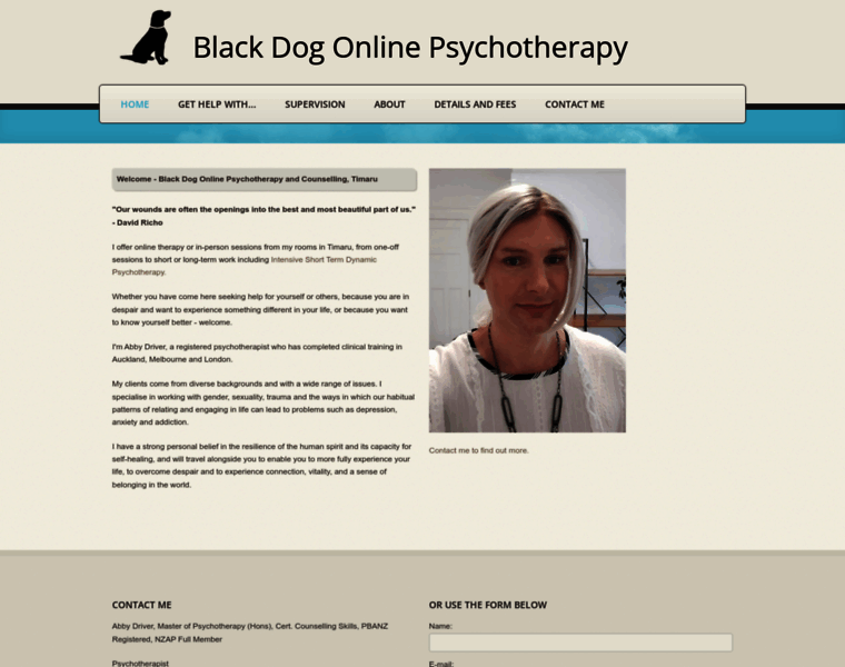 Blackdogtherapy.co.nz thumbnail