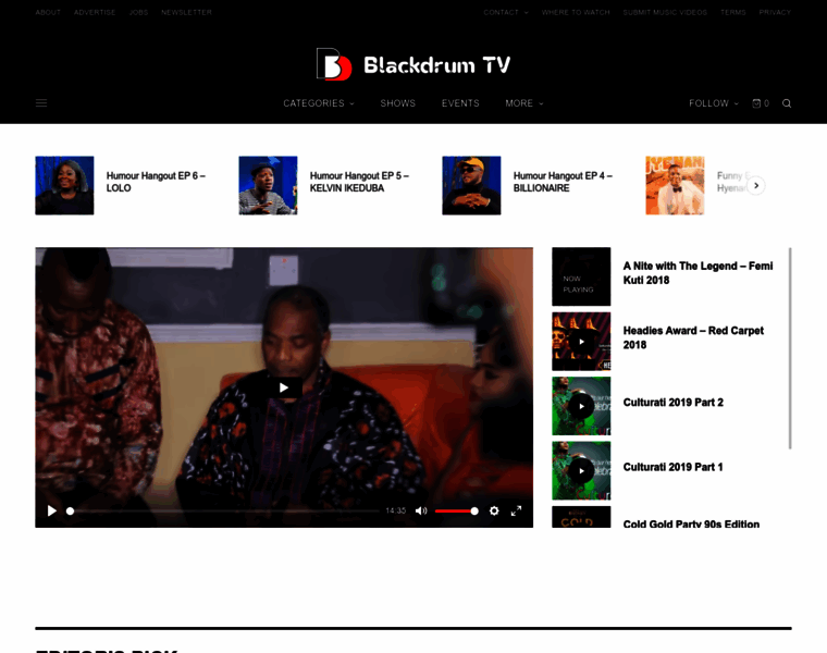 Blackdrum.tv thumbnail