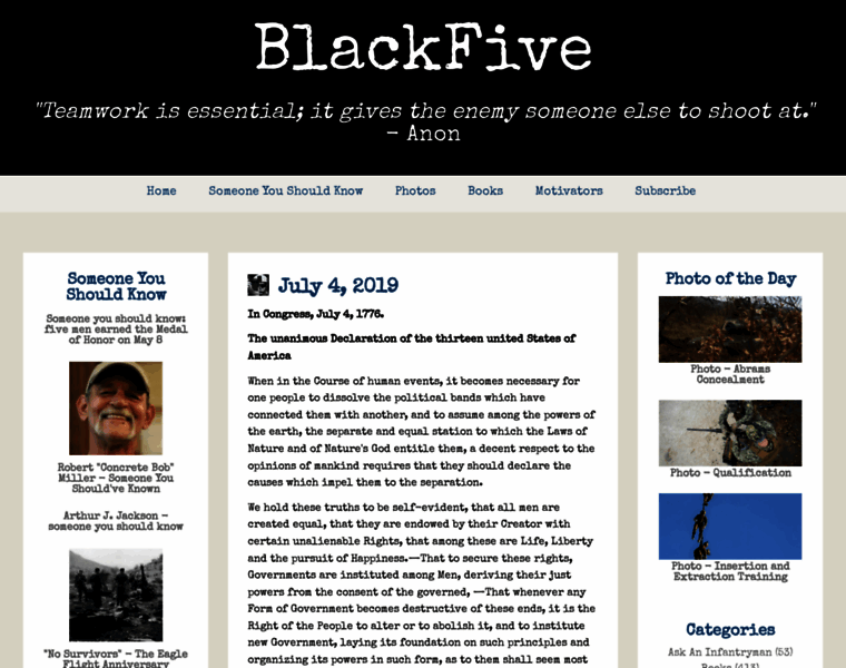Blackfive.net thumbnail