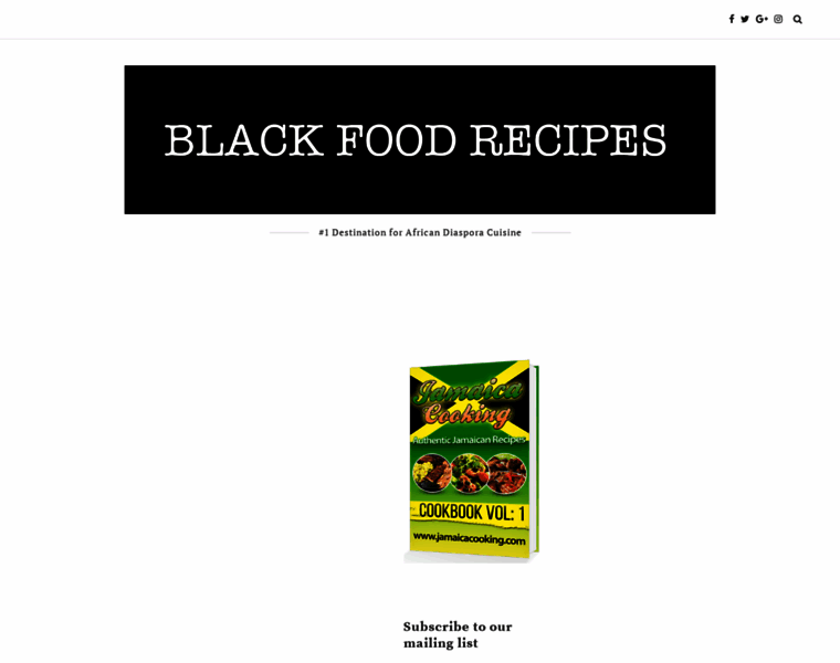 Blackfoodrecipes.com thumbnail