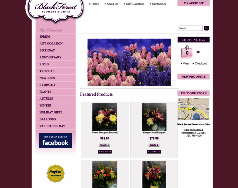 Blackforestflowers.com thumbnail