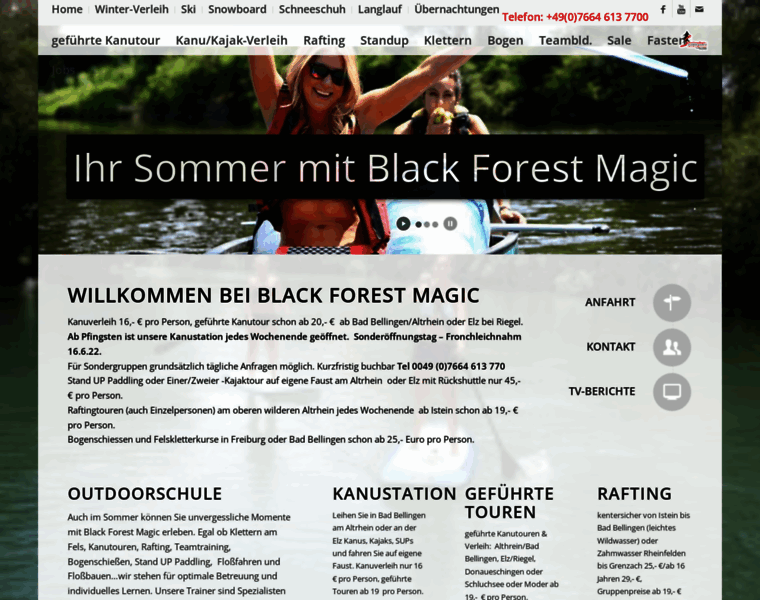 Blackforestmagic.de thumbnail