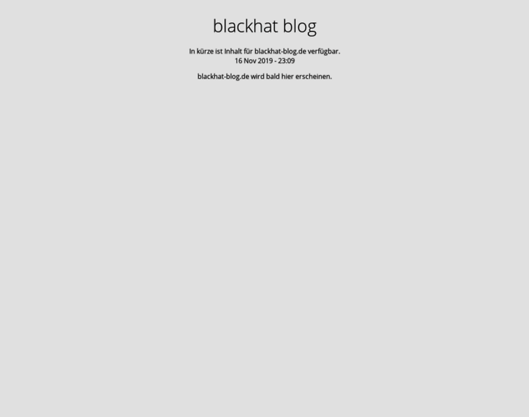 Blackhat-blog.de thumbnail