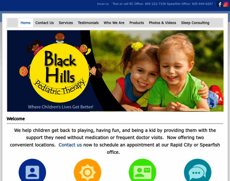 Blackhillspediatrictherapy.com thumbnail