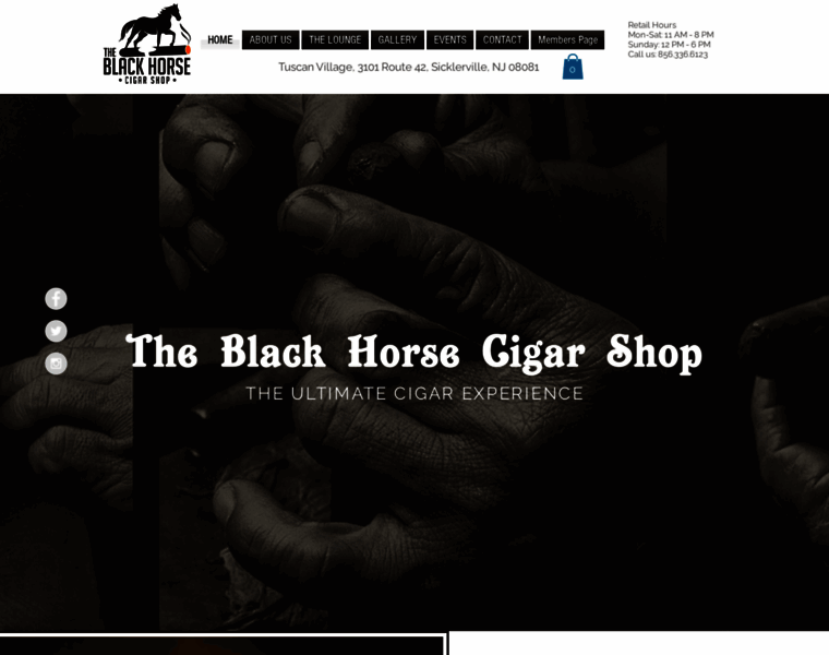 Blackhorsecigars.com thumbnail