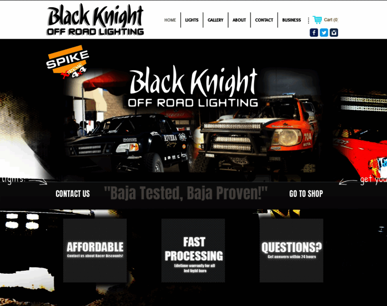Blackknightlighting.com thumbnail