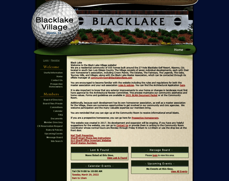 Blacklakevillage.com thumbnail